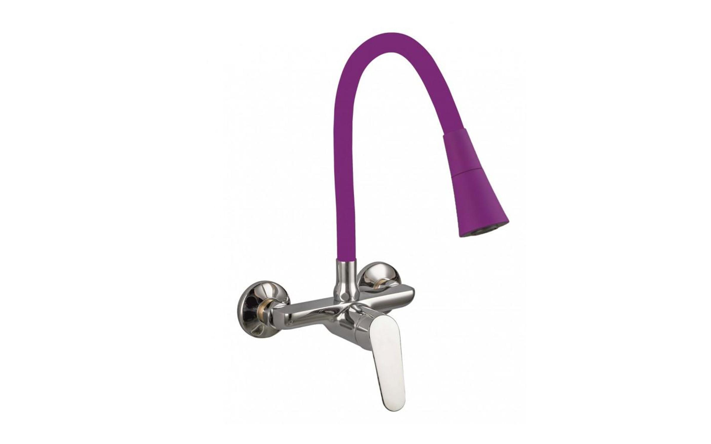 Mixer tap Linni, purple  1